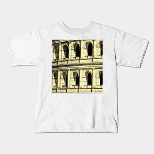 Colosseum gladiator fights Kids T-Shirt